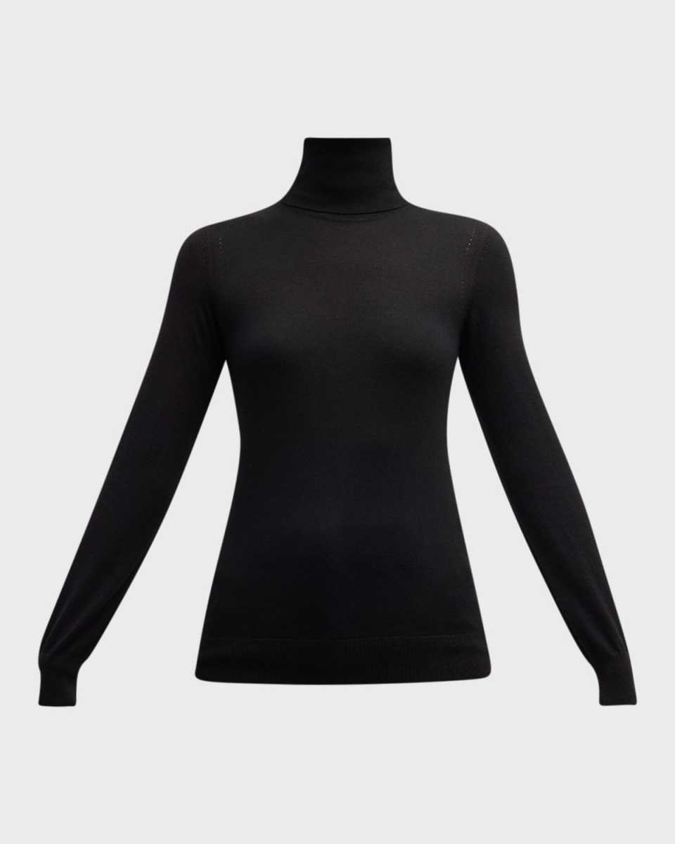 Featherweight Cashmere Turtleneck Sweater